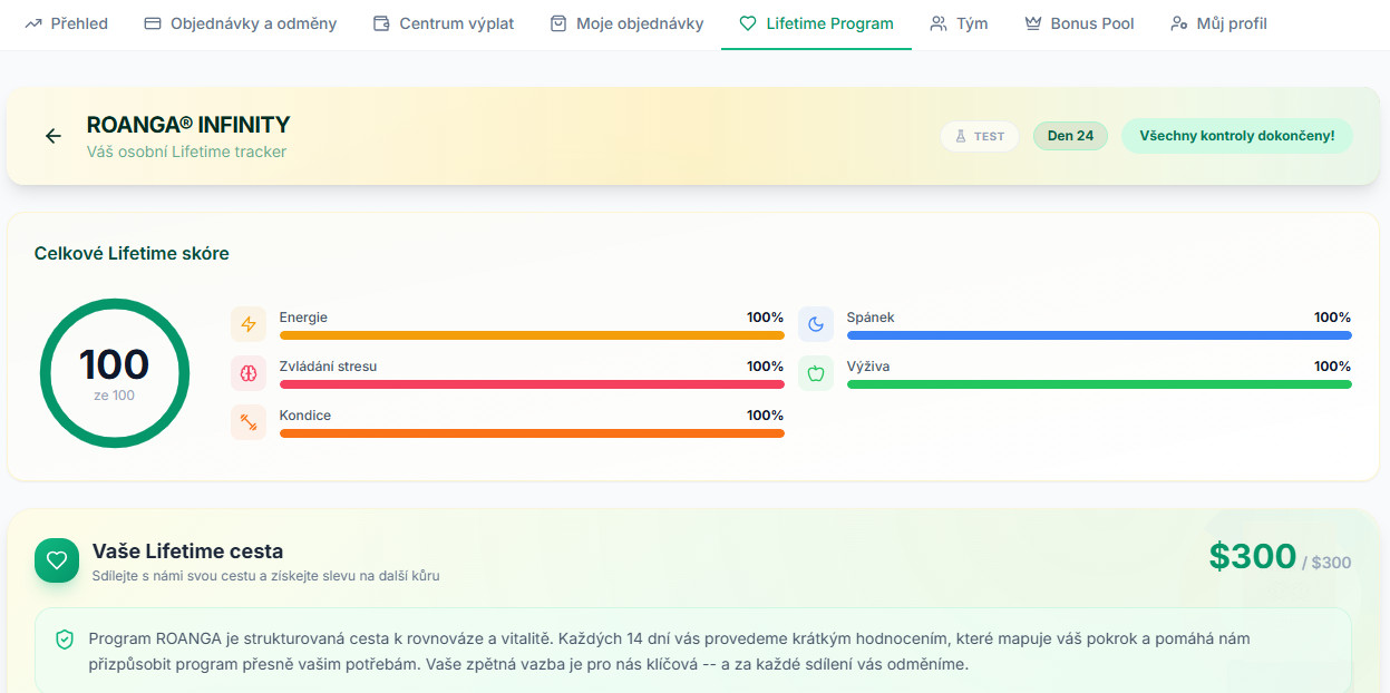 Klientská zóna, MLM aplikace