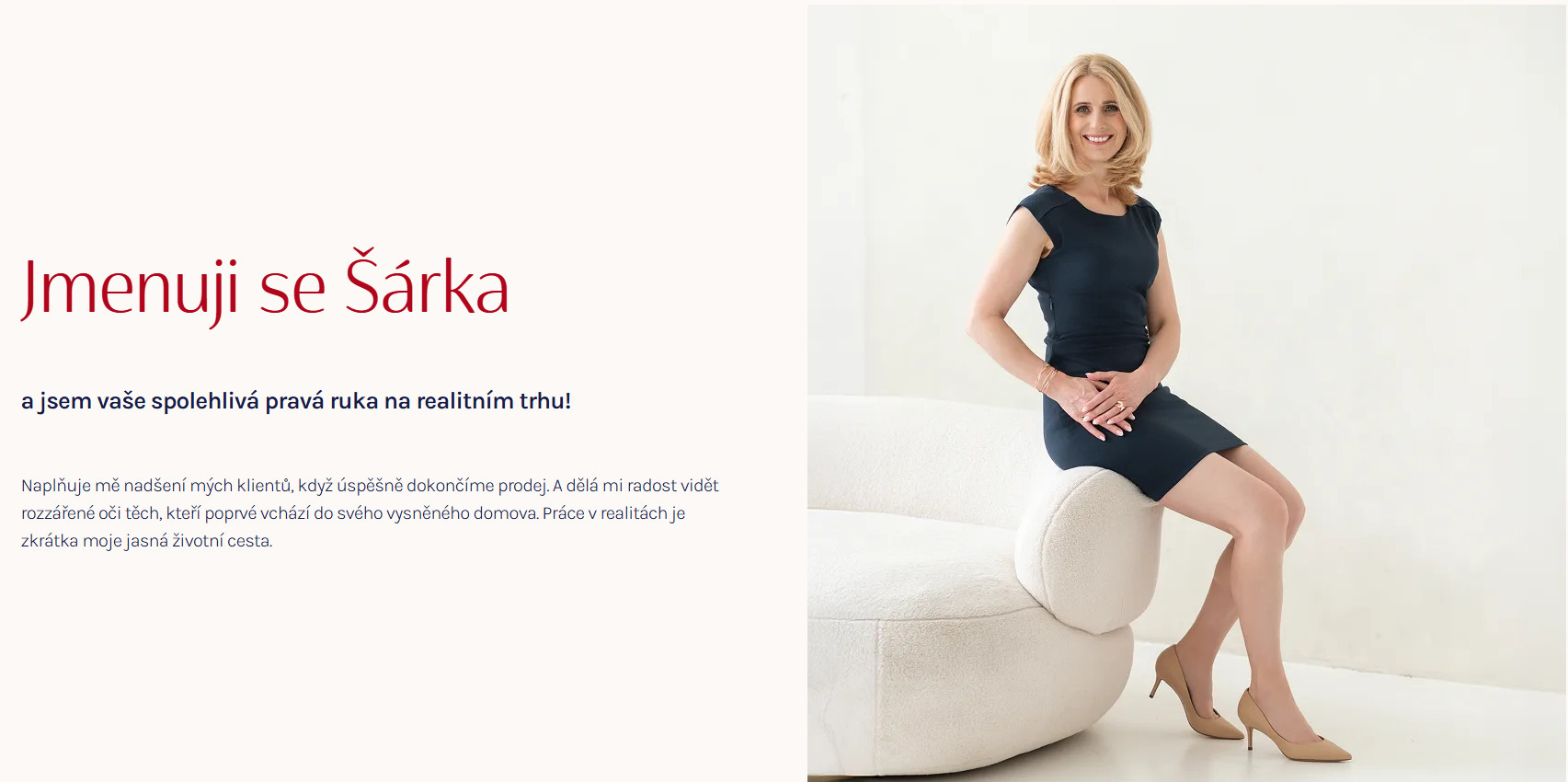 Portál realitní makléřky